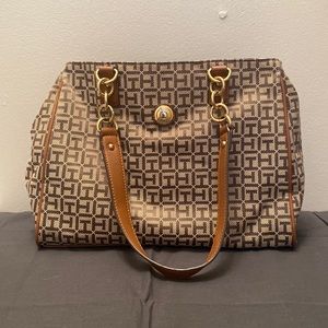 Light Brown Tommy Hilfiger Handbag